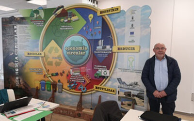El director de la Cátedra de Economía Circular GVA-UV visita las instalaciones del Parque Tecnológico de Gran Canaria especializado en proyectos de economía circular